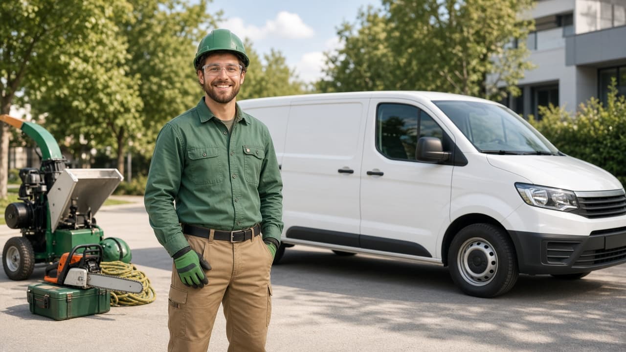 Tree Service industry scene
