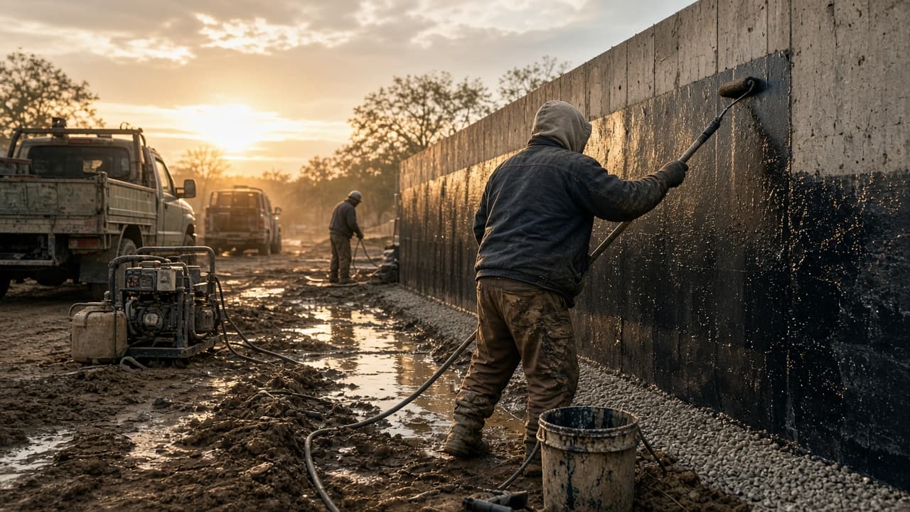 Waterproofing industry scene